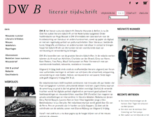 Tablet Screenshot of dwb.be